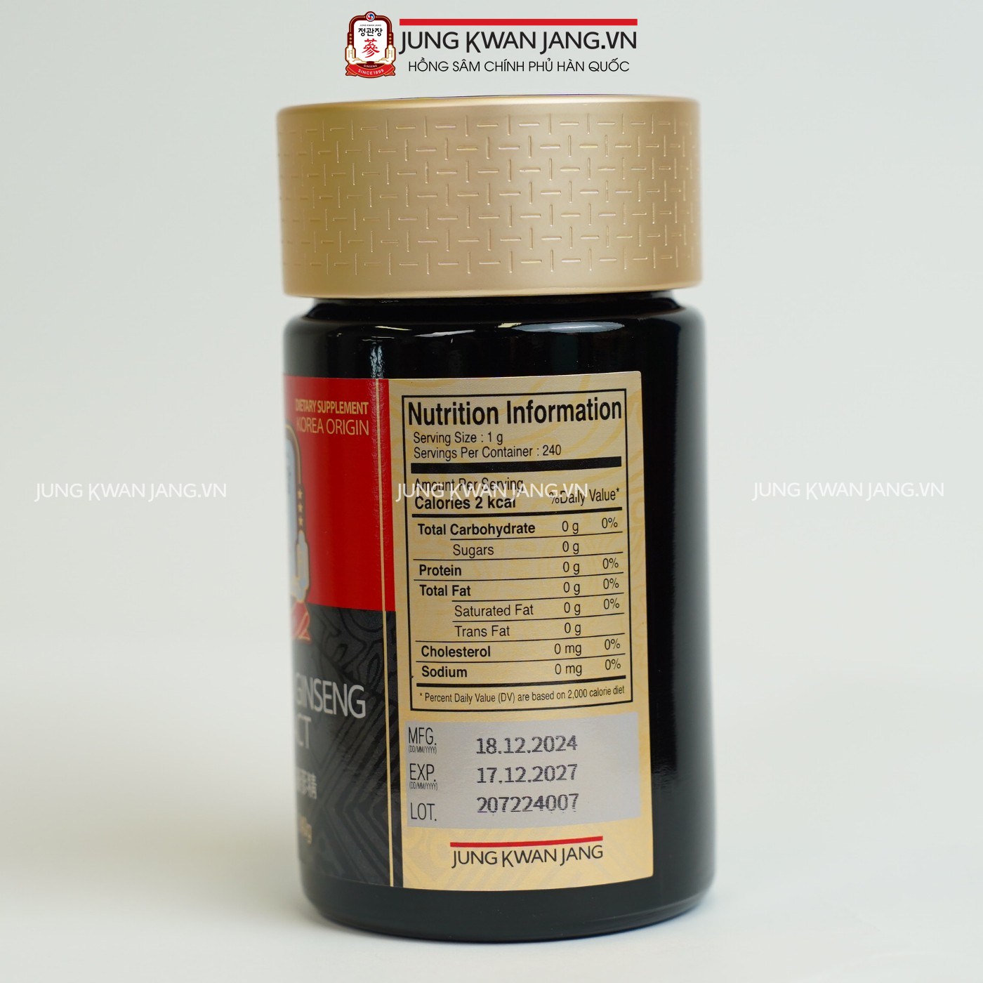 Cao Hồng Sâm Jung Kwan Jang 240g | Jung Kwan Jang | www.jungkwanjang.vn