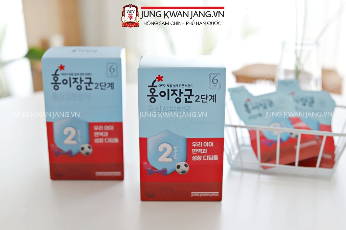 Nước Hồng Sâm Trẻ Jung Kwan Jang Số 2 20ml x 30 Gói | Jung Kwan Jang | Jungkwanjang.vn