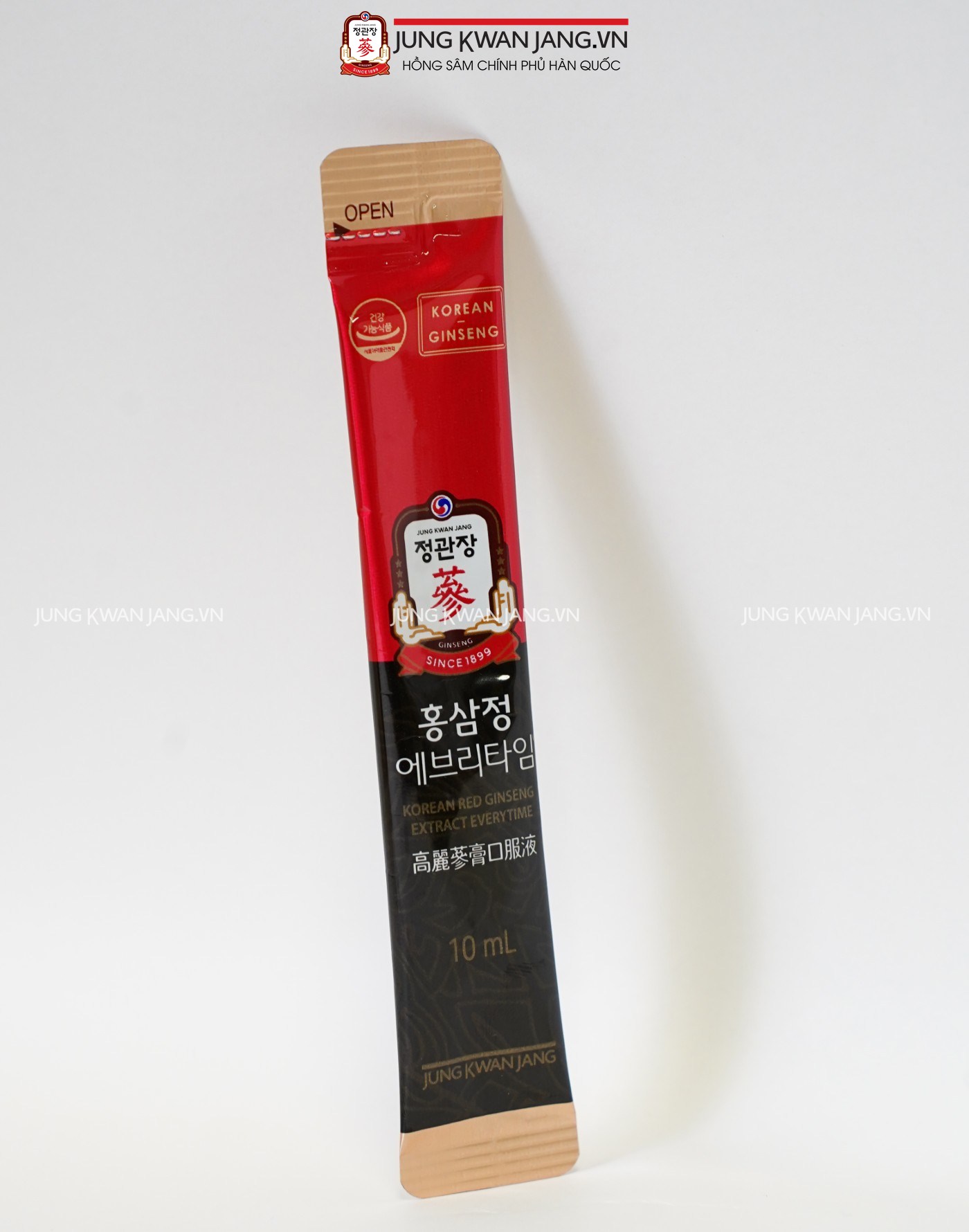 Tinh Chất Nước Hồng Sâm Jung Kwan Jang Everytime 10ml x 30 Gói | Jung Kwan Jang | Jungkwanjang.vn