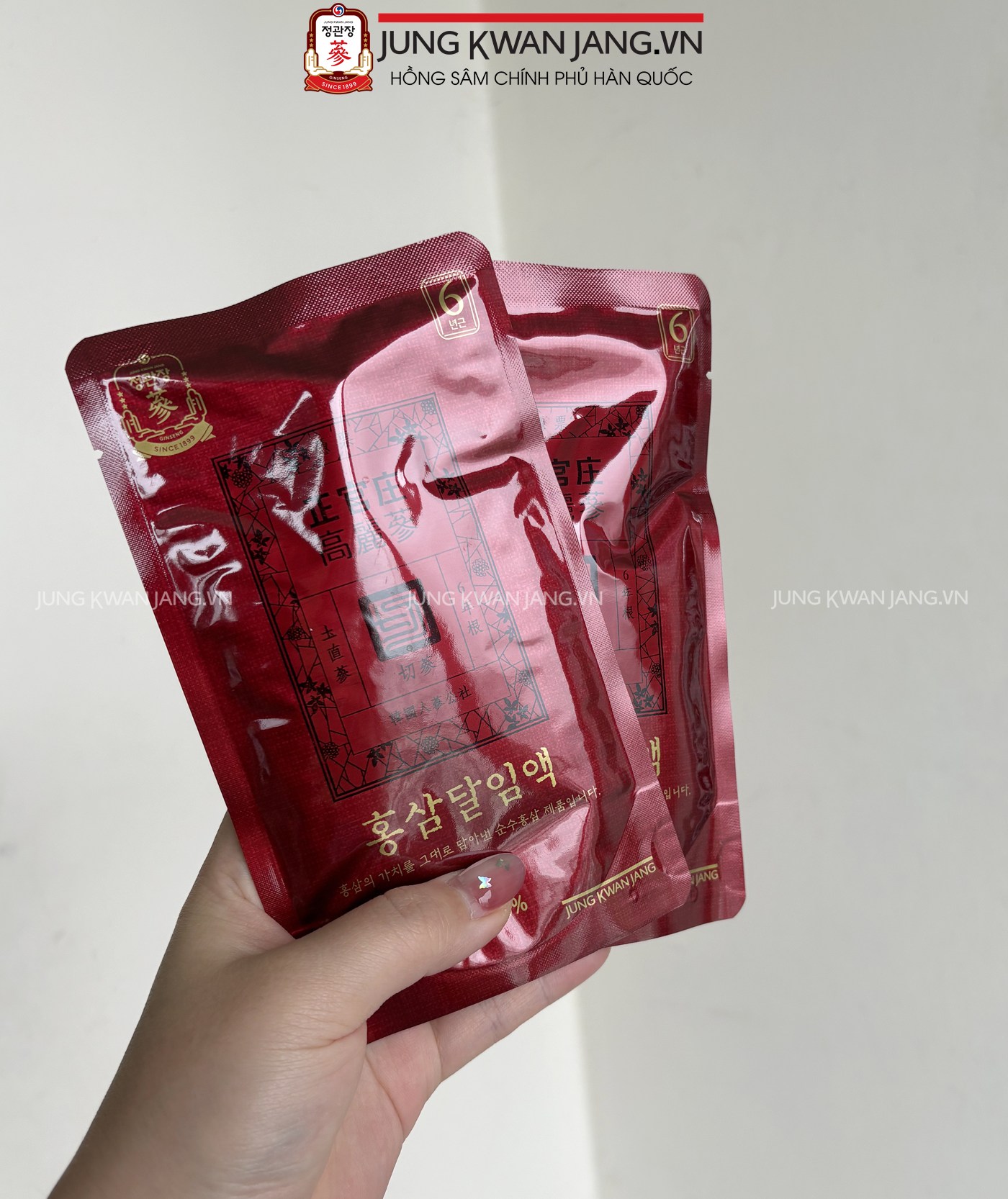 Hình Ảnh Chi Tiết Nước Hồng Sâm Nguyên Chất Hảo Hạng Jung Kwan Jang PURE EXTRACT 90ml x 30 Gói | Jung Kwan Jang | Jungkwanjang.vn