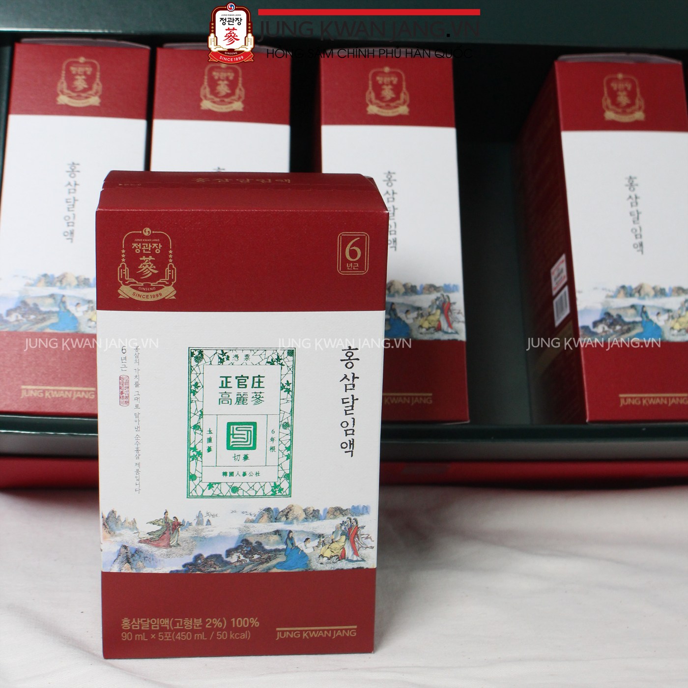 Hình Ảnh Chi Tiết Nước Hồng Sâm Nguyên Chất Hảo Hạng Jung Kwan Jang PURE EXTRACT 90ml x 30 Gói | Jung Kwan Jang | Jungkwanjang.vn