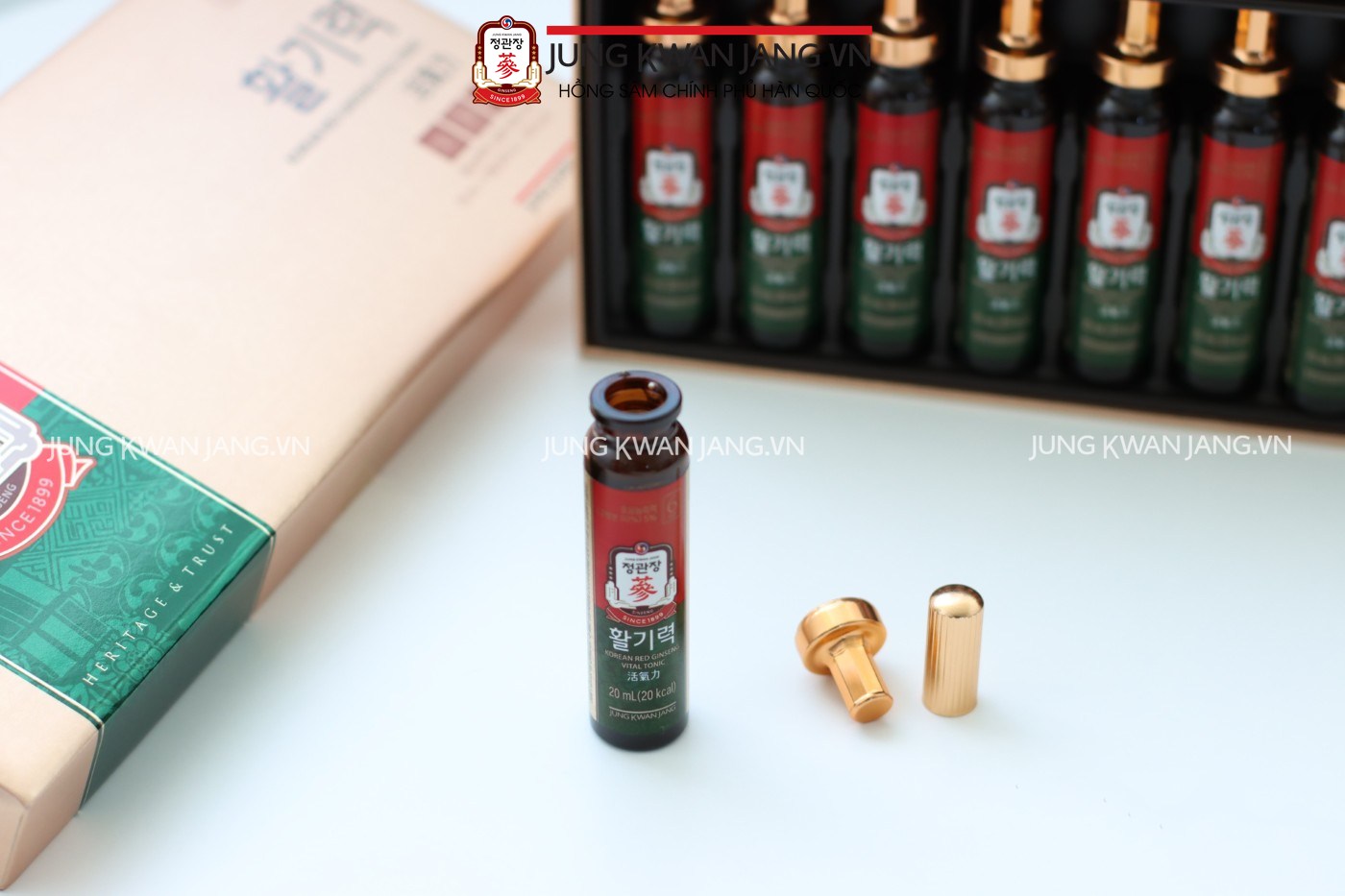 Nước Hồng Sâm Jung Kwan Jang Vital Tonic 10 ống x 20ml | Jung Kwan Jang | Jungkwanjang.vn