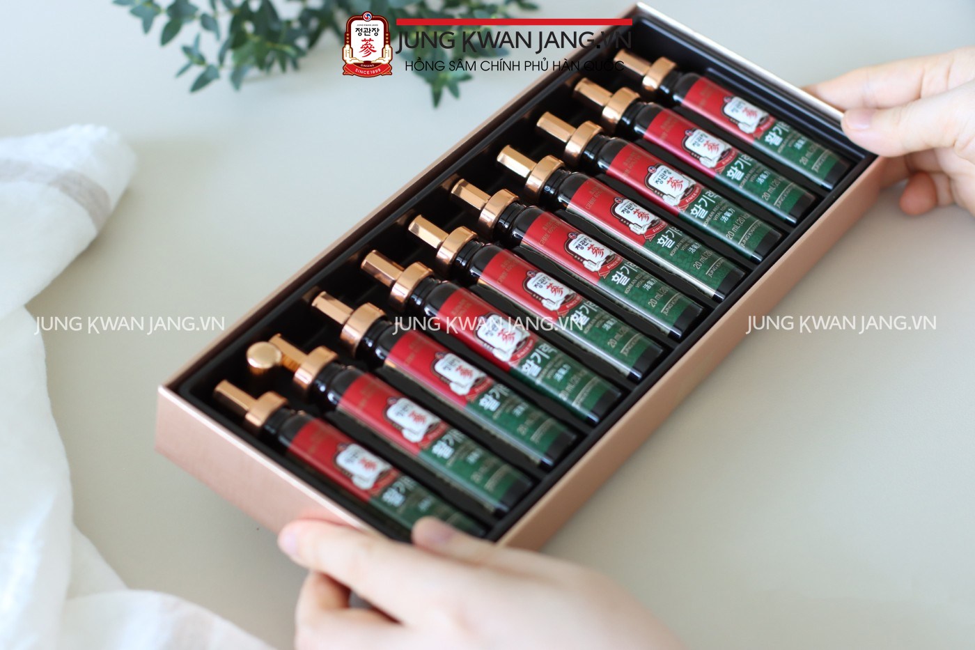 Nước Hồng Sâm Jung Kwan Jang Vital Tonic 10 ống x 20ml | Jung Kwan Jang | Jungkwanjang.vn