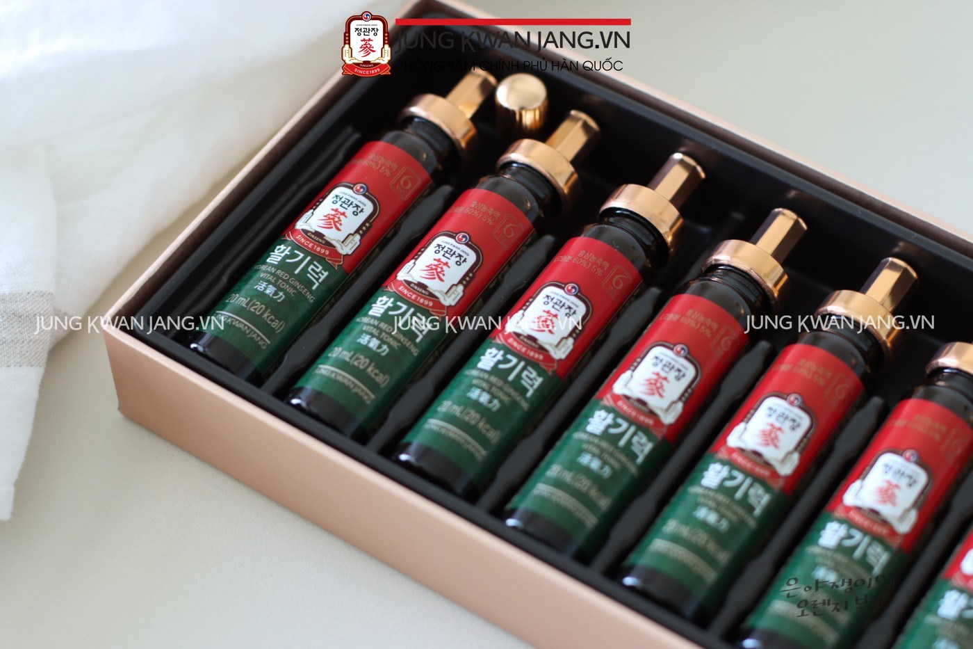 Nước Hồng Sâm Jung Kwan Jang Vital Tonic 10 ống x 20ml | Jung Kwan Jang | Jungkwanjang.vn