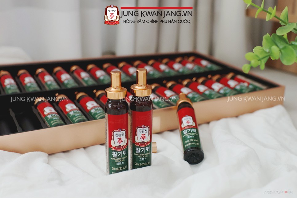 Nước Hồng Sâm Jung Kwan Jang Vital Tonic 30 ống x 20ml | Jung Kwan Jang | Jungkwanjang.vn