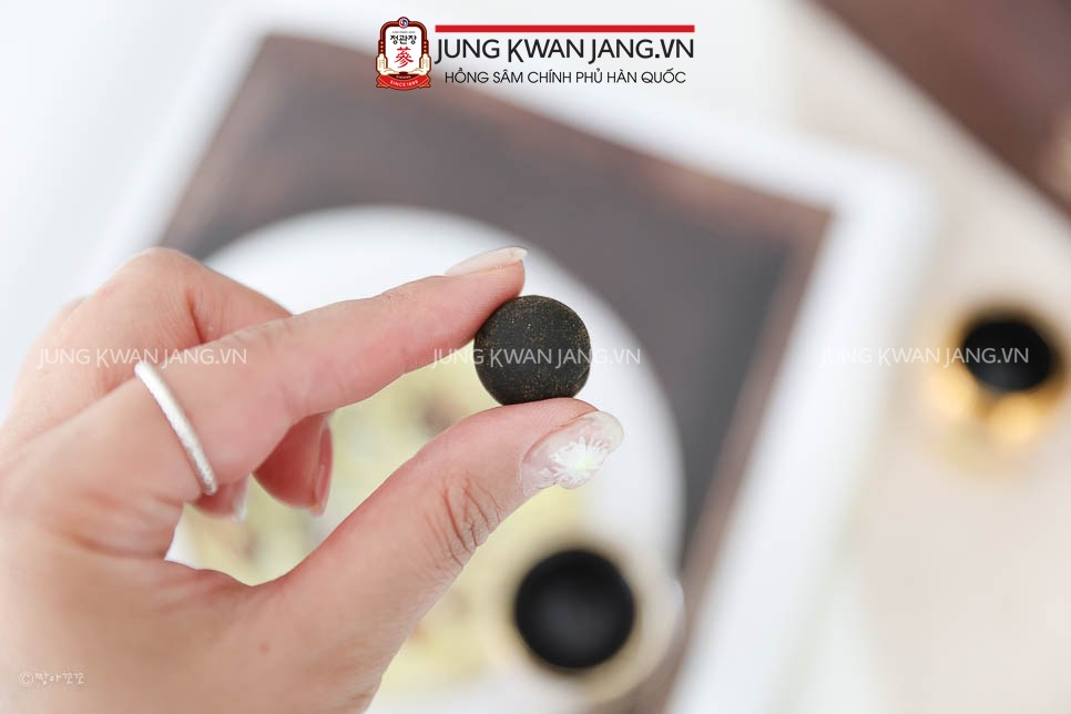 Hình Ảnh Chi Tiết Về Viên Thiên Sâm Linh Đan Jung Kwan Jang Hwang Jin Đan 4g x 20 viên | Jung Kwan Jang | Jungkwanjang.vn