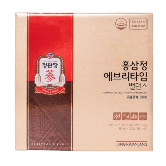 Tinh Chất Nước Hồng Sâm Jung Kwan Jang Everytime Balance 10ml x 30 Gói