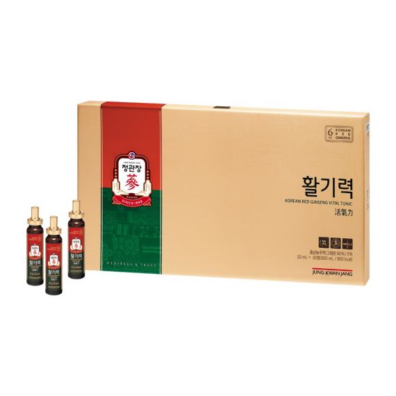 Nước Hồng Sâm Jung Kwan Jang Vital Tonic 30 ống x 20ml | Jung Kwan Jang | Jungkwanjang.vn