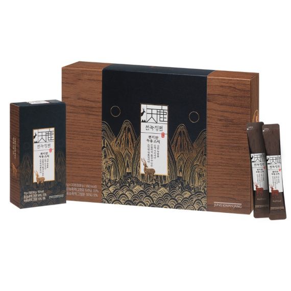 Nước Hồng Sâm Nhung Hươu Jung Kwan Jang Cheon Nok Sam 10g x 30 gói