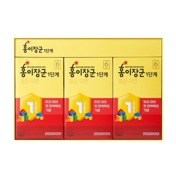 Nước Hồng Sâm Trẻ Em Jung Kwan Jang Số 1 15ml  x 30 Gói