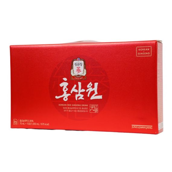 Nước Hồng Sâm Won Jung Kwan Jang Hàn Quốc 70ml x 15 gói | Jung Kwan Jang | Jungkwanjang.vn
