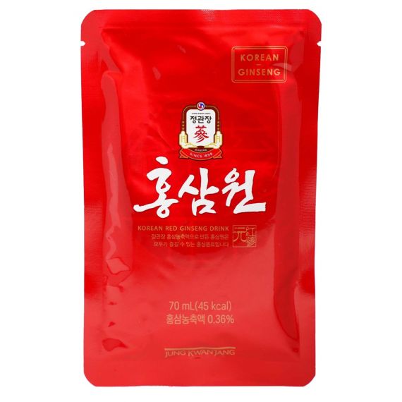 Nước Hồng Sâm Won Jung Kwan Jang Hàn Quốc 70ml x 15 gói | Jung Kwan Jang | Jungkwanjang.vn